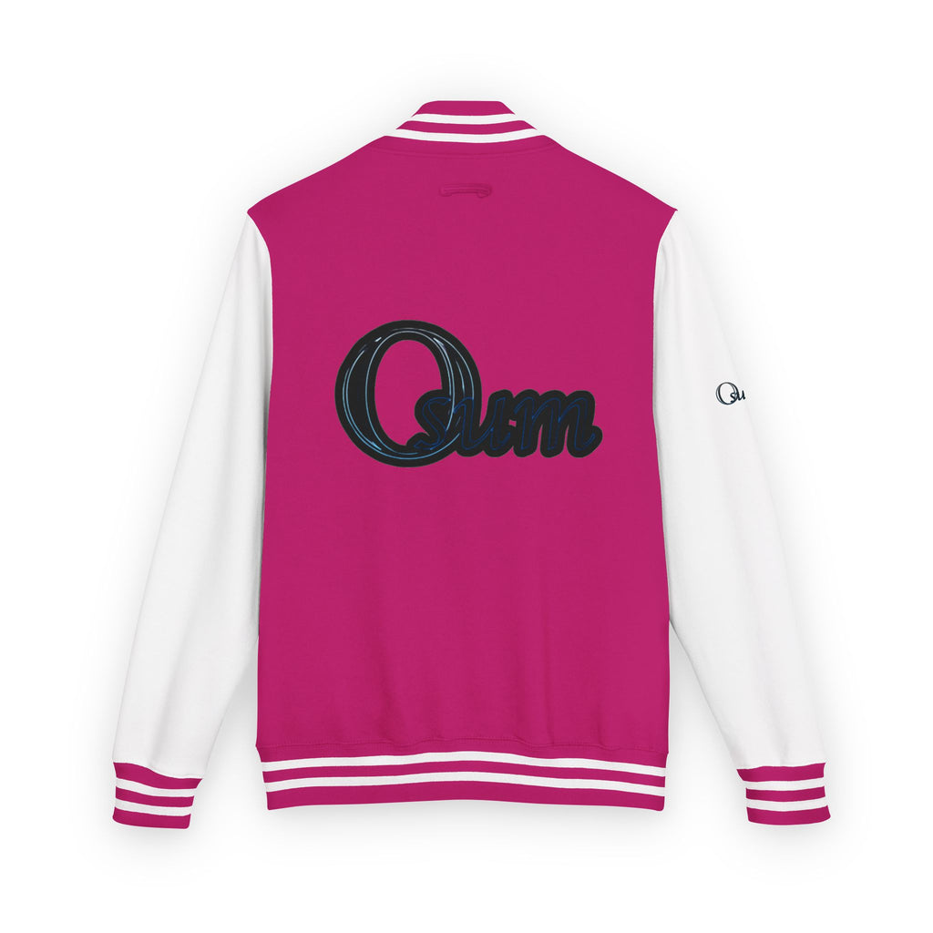 Unisex Heavyweight Letterman Jacket with Stylish Graphic Design