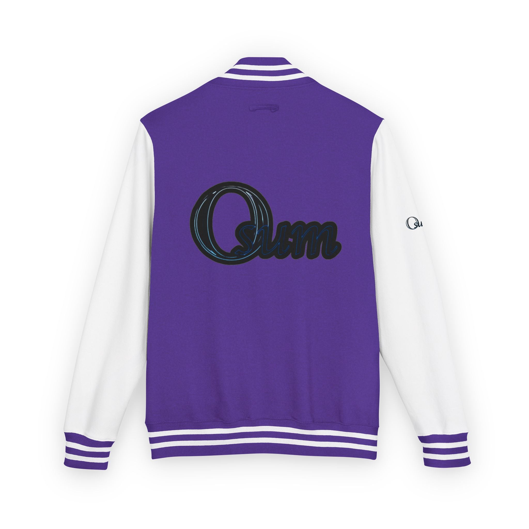 Unisex Heavyweight Letterman Jacket with Stylish Graphic Design