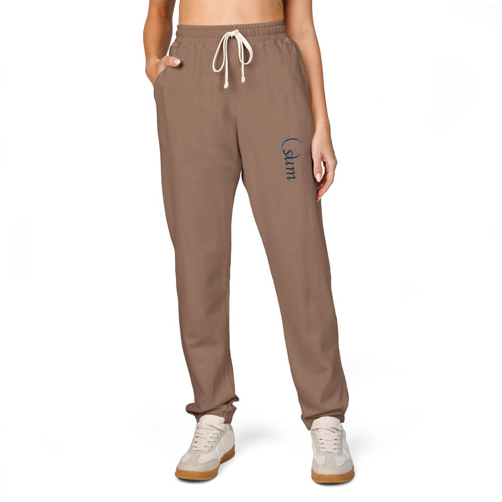 Casual Fleece Sweatpants with Eco-Friendly Design