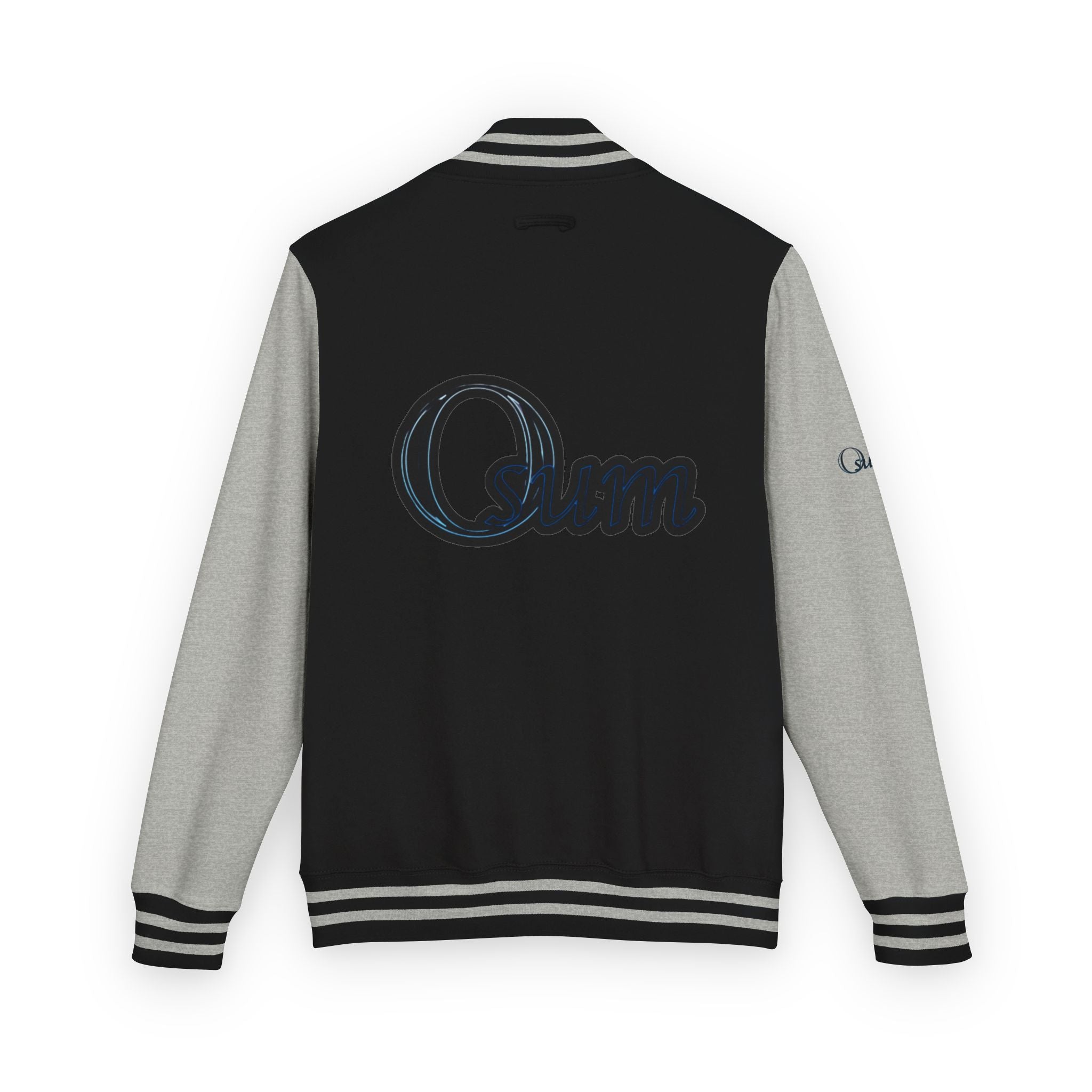 Unisex Heavyweight Letterman Jacket with Stylish Graphic Design