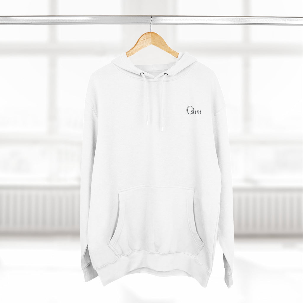 Calm Three-Panel Fleece Hoodie