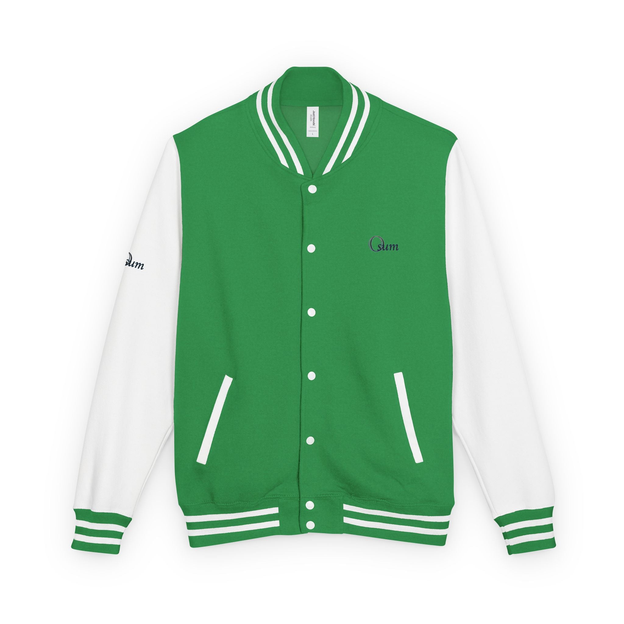 Unisex Heavyweight Letterman Jacket with Stylish Graphic Design