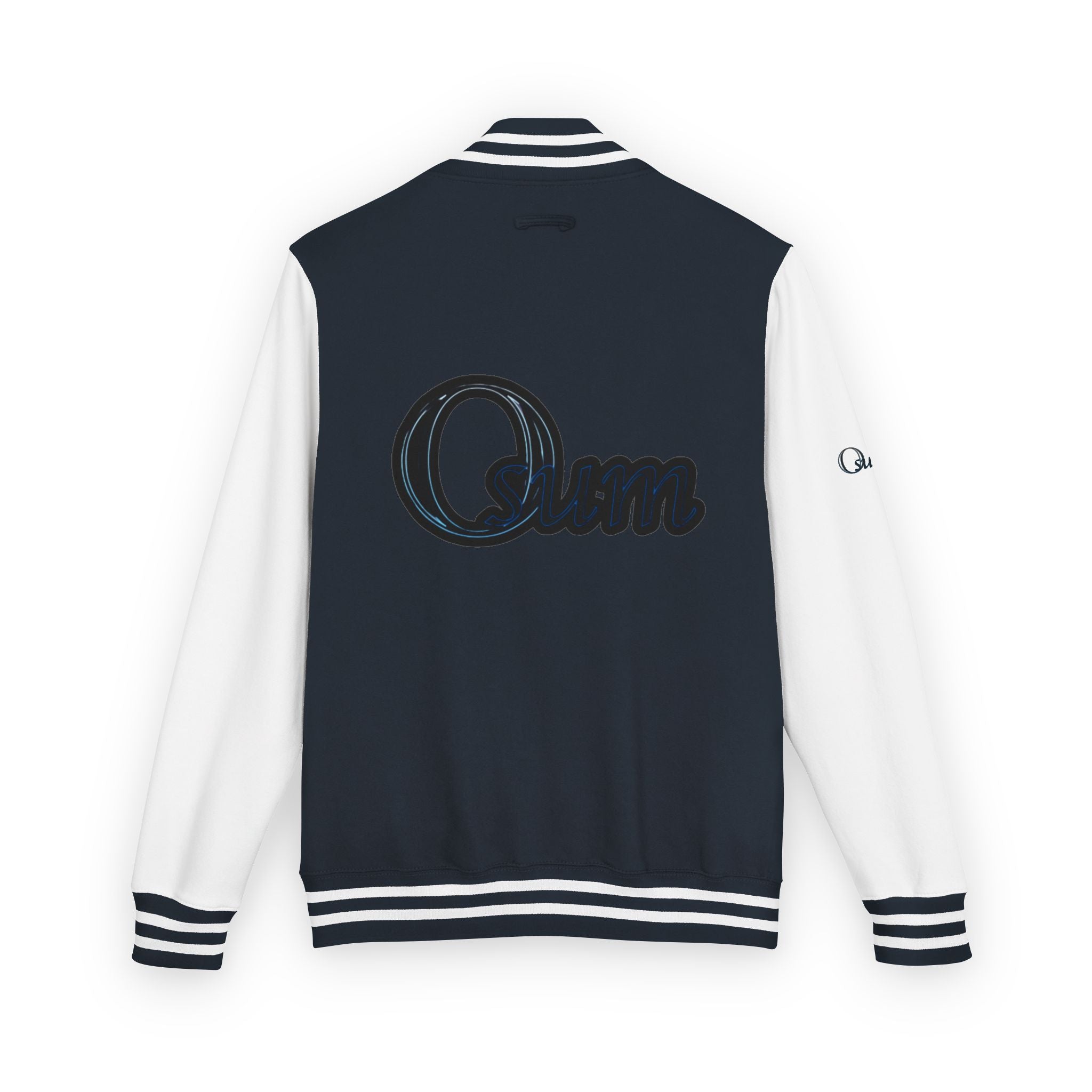 Unisex Heavyweight Letterman Jacket with Stylish Graphic Design
