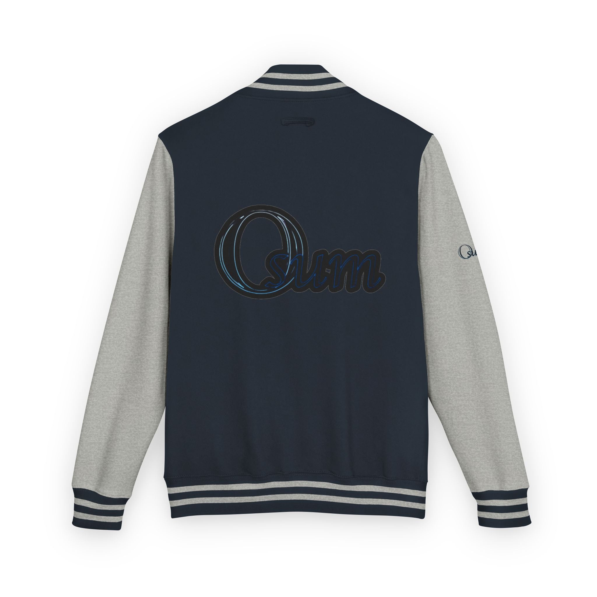 Unisex Heavyweight Letterman Jacket with Stylish Graphic Design