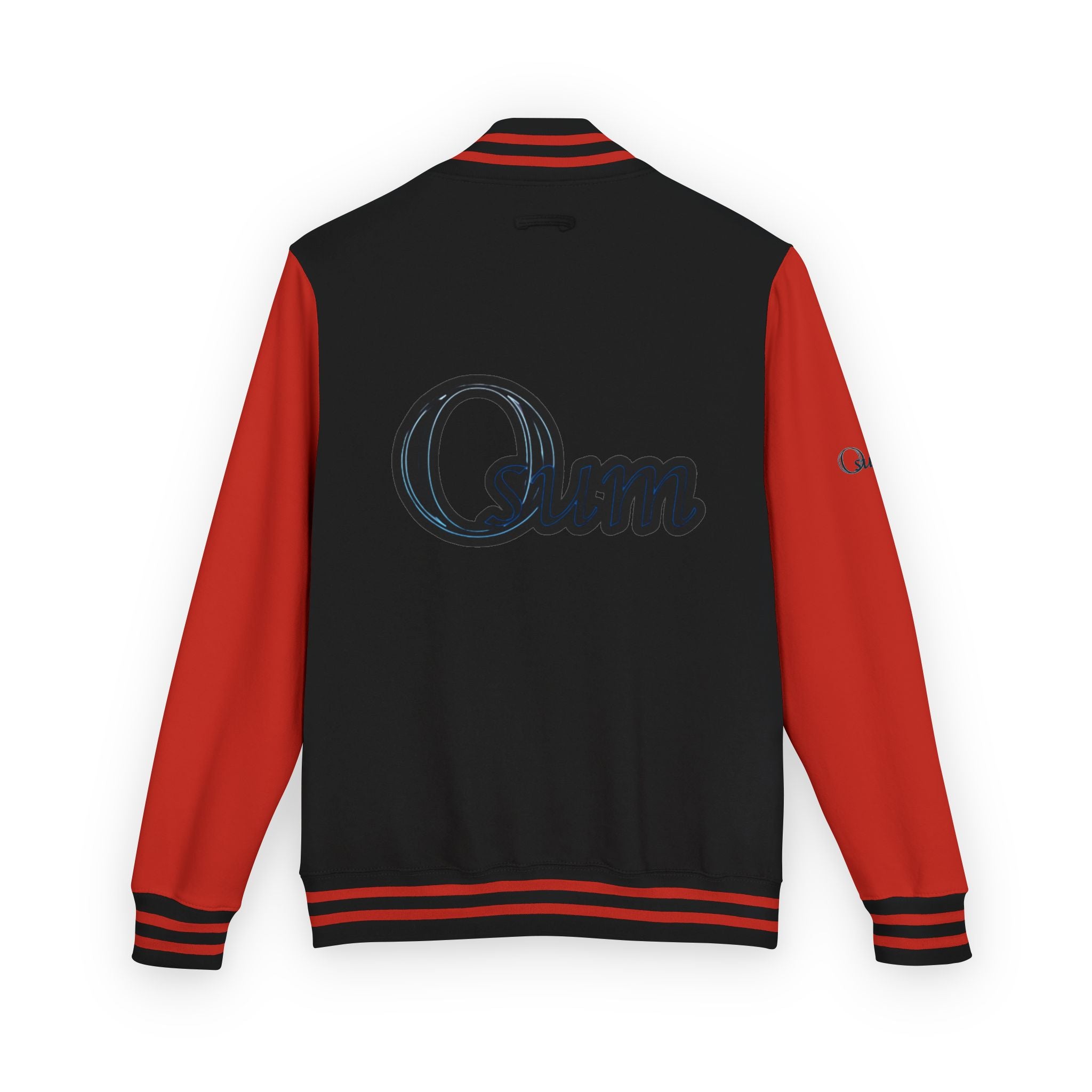 Unisex Heavyweight Letterman Jacket with Stylish Graphic Design