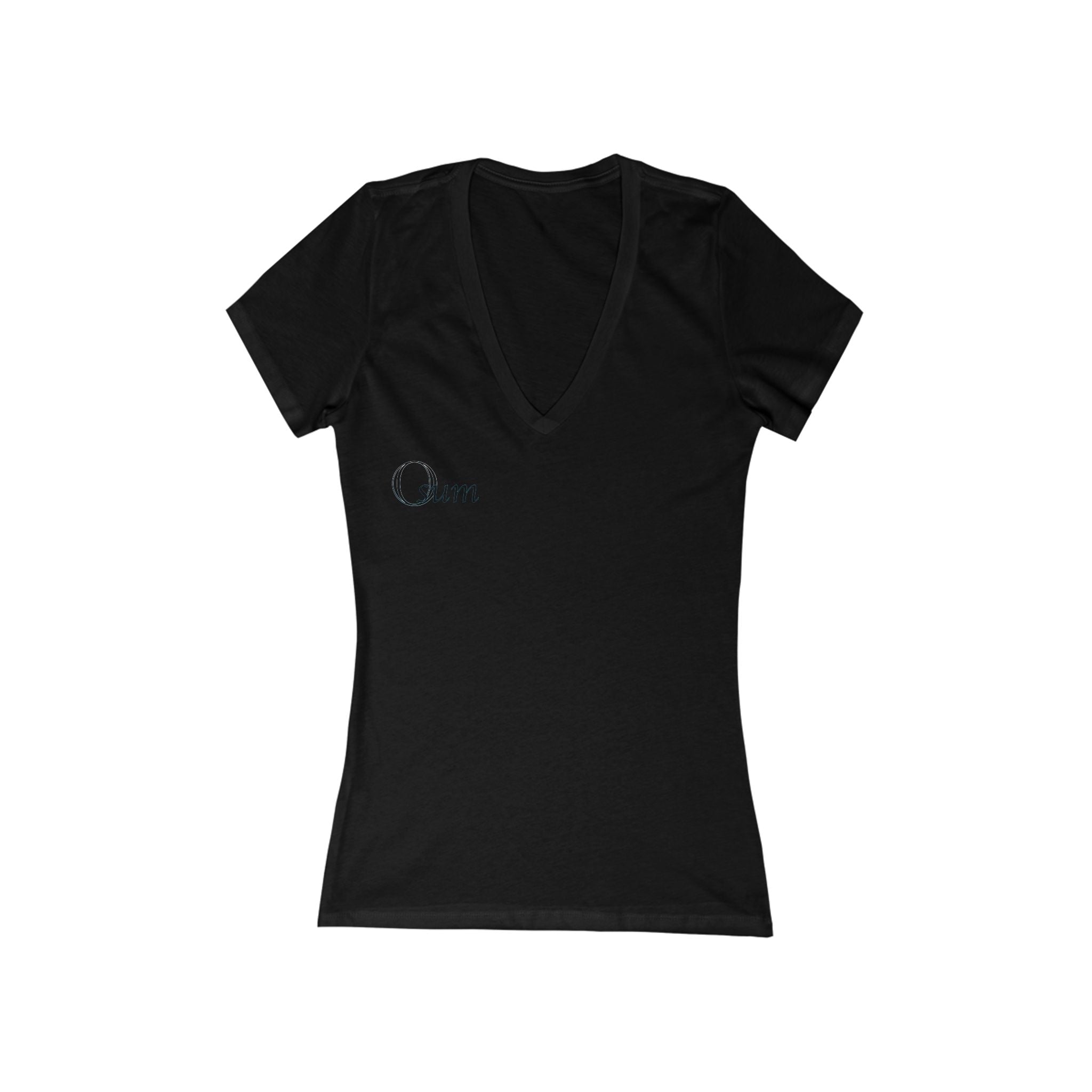 Stylish Women's Deep V-Neck Tee for Everyday Comfort