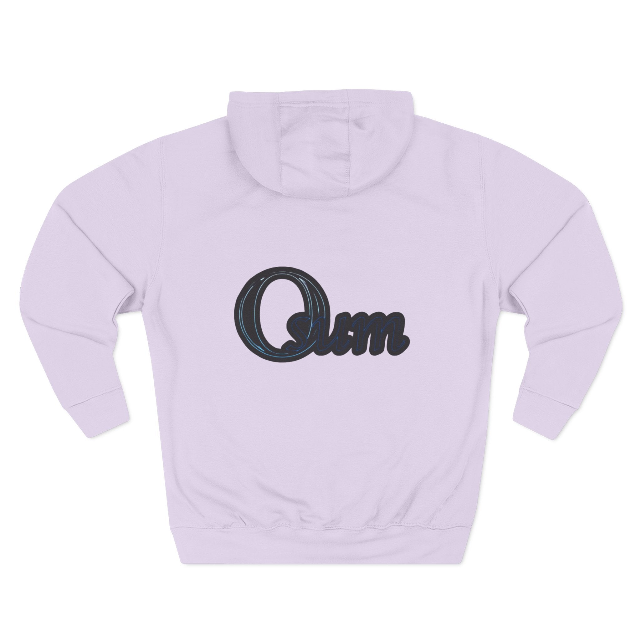 Calm Three-Panel Fleece Hoodie