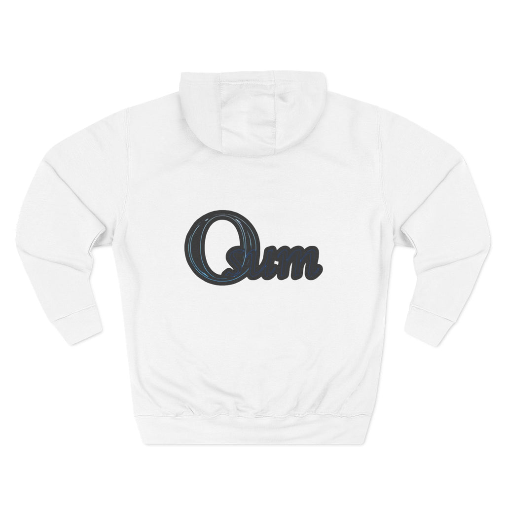 Calm Three-Panel Fleece Hoodie