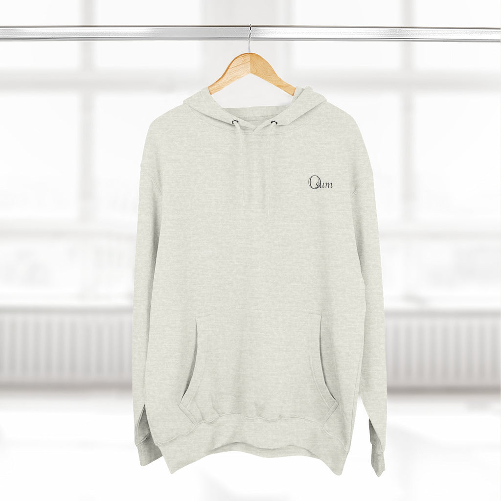 Calm Three-Panel Fleece Hoodie