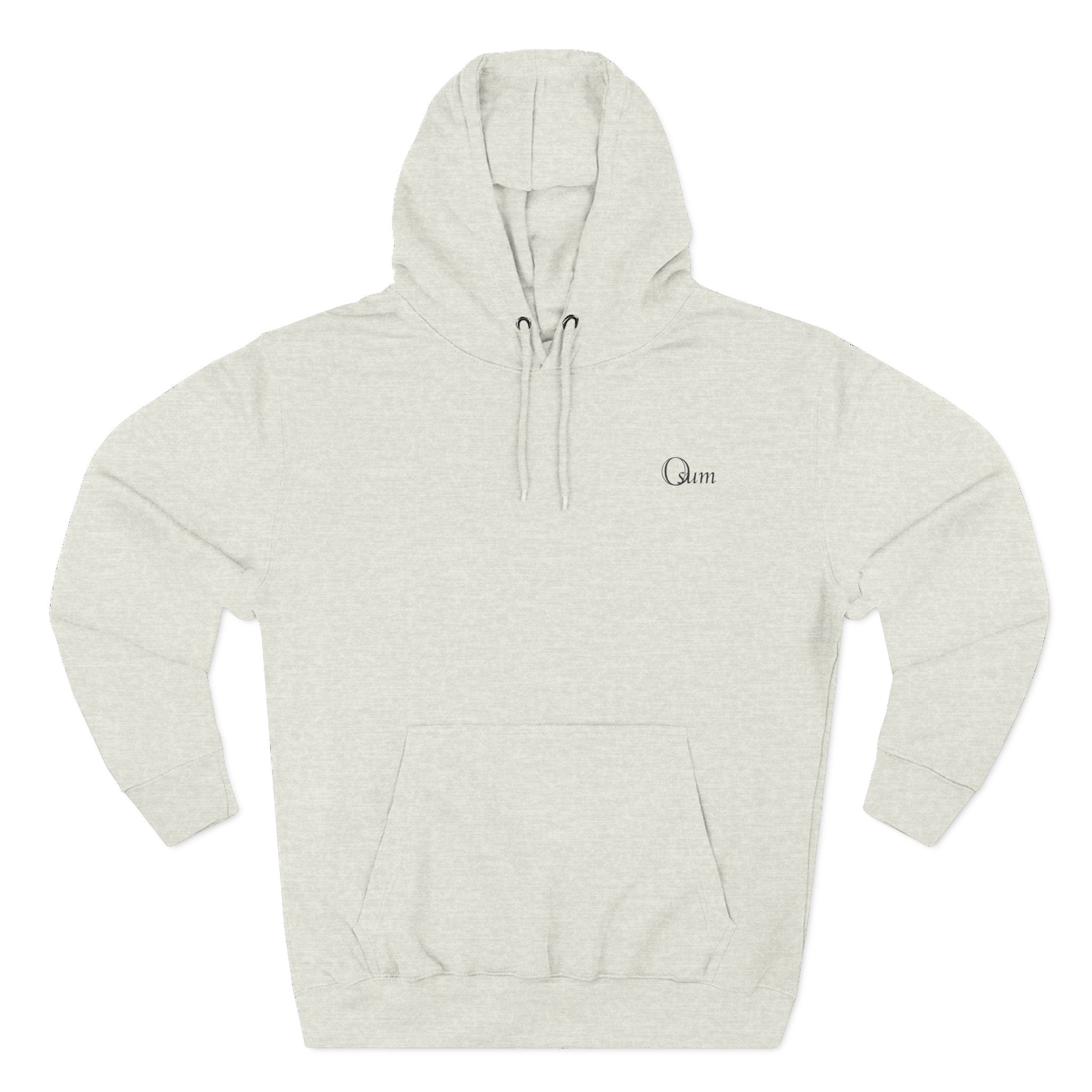 Calm Three-Panel Fleece Hoodie