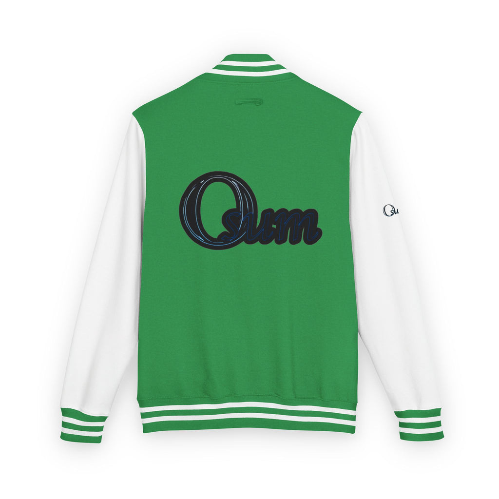 Unisex Heavyweight Letterman Jacket with Stylish Graphic Design