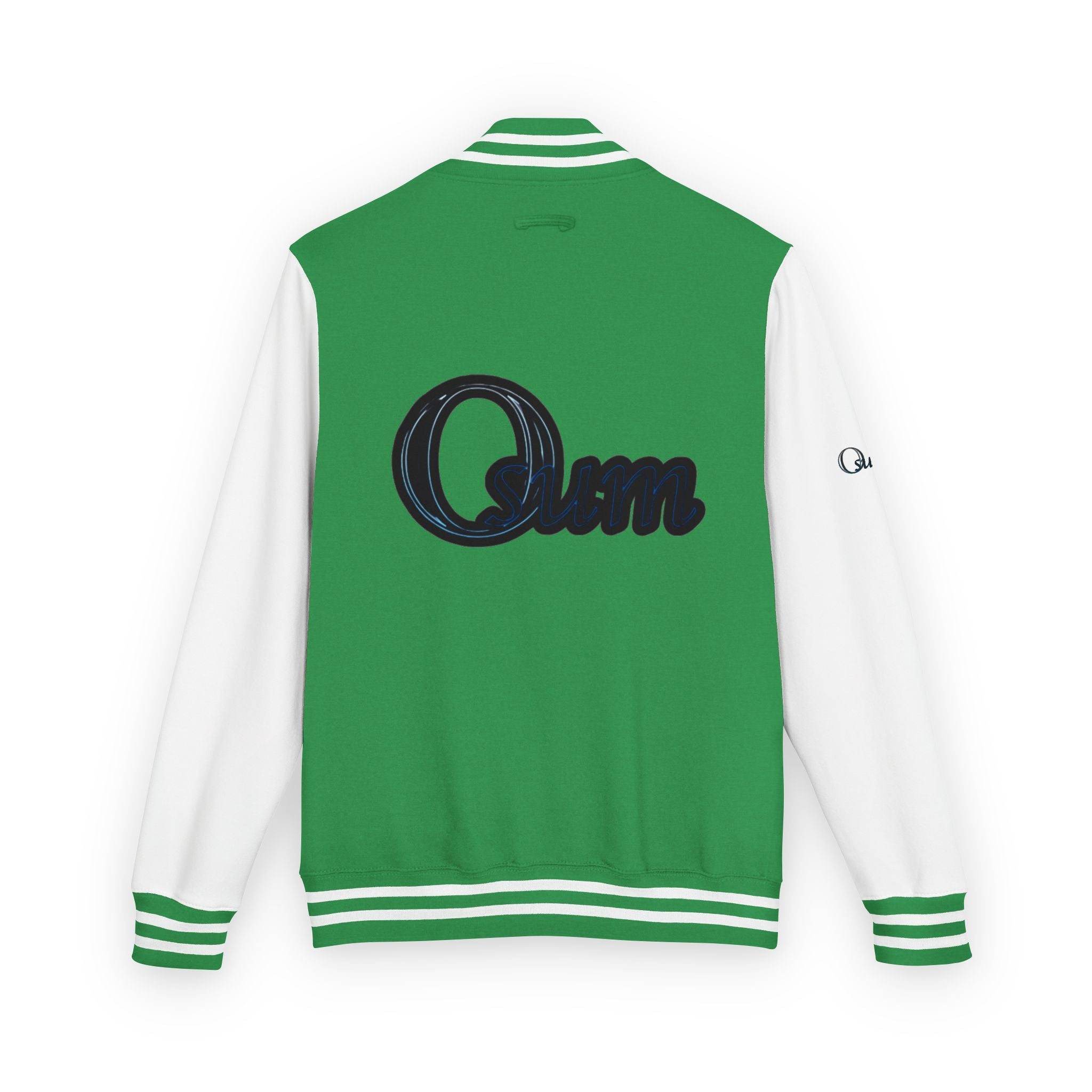 Unisex Heavyweight Letterman Jacket with Stylish Graphic Design